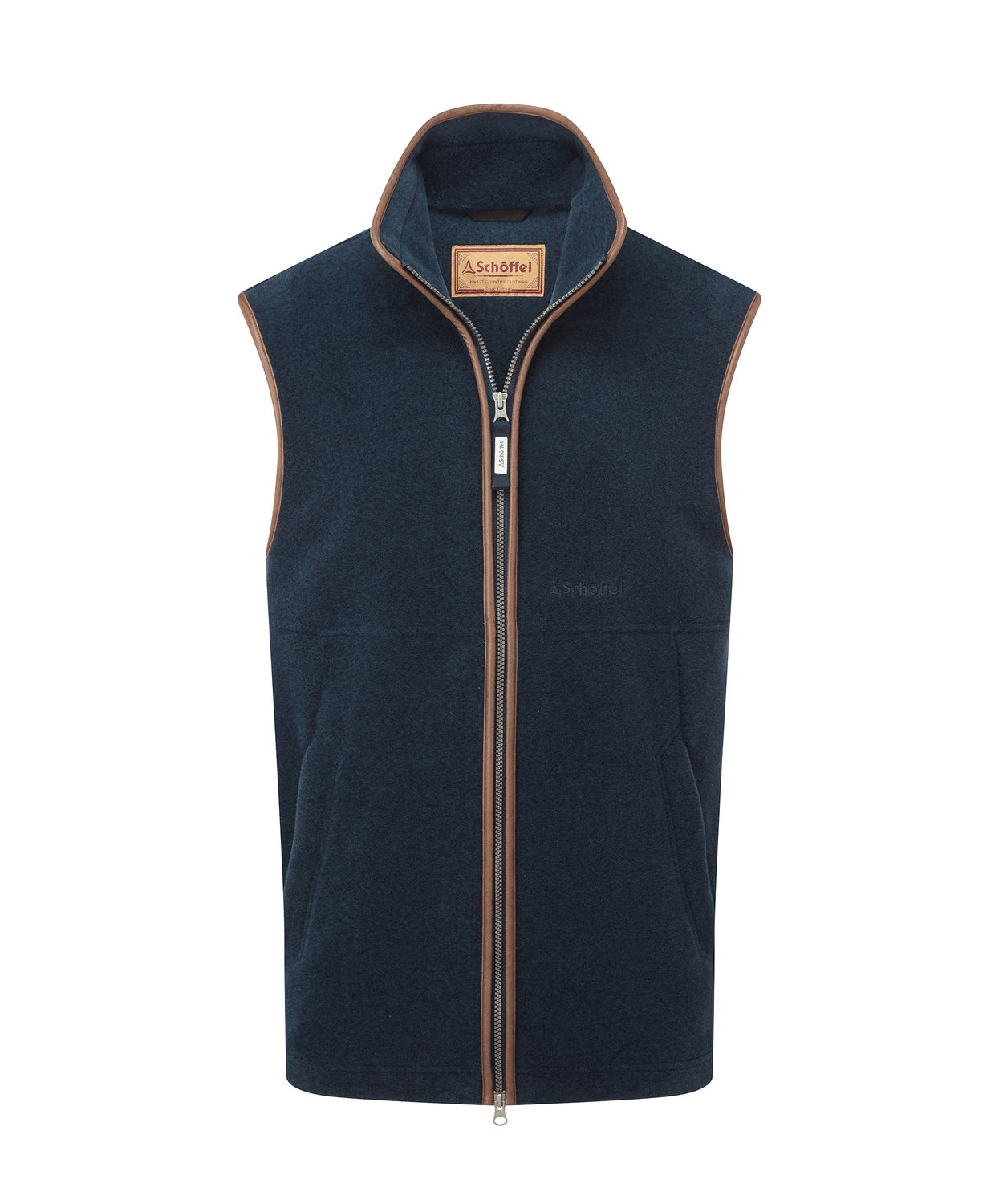 Gilet polaire Oakham petrol blue
