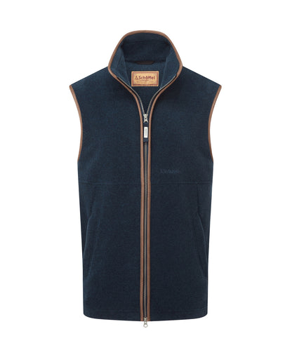 Gilet polaire Oakham petrol blue