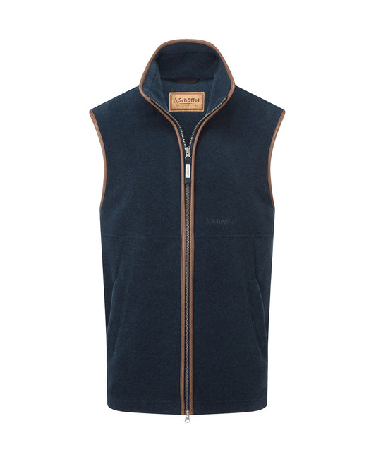 Gilet polaire Oakham petrol blue