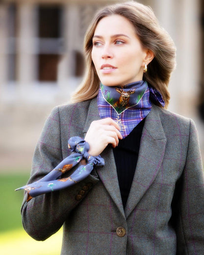 Carré Caledonia amethyst medium