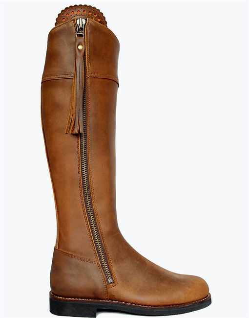 Bottes Diane Cognac