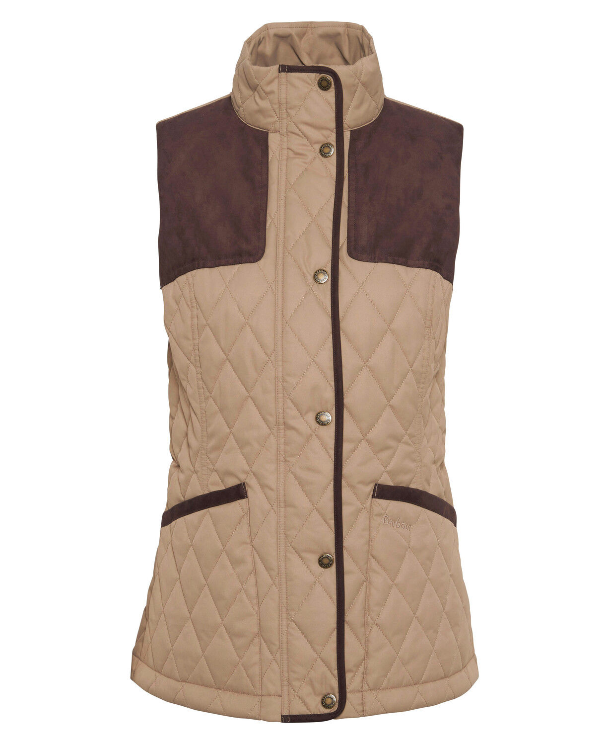 Women's military brown keeper vest