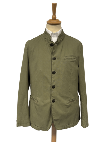Veste autrichienne Caen coton olive