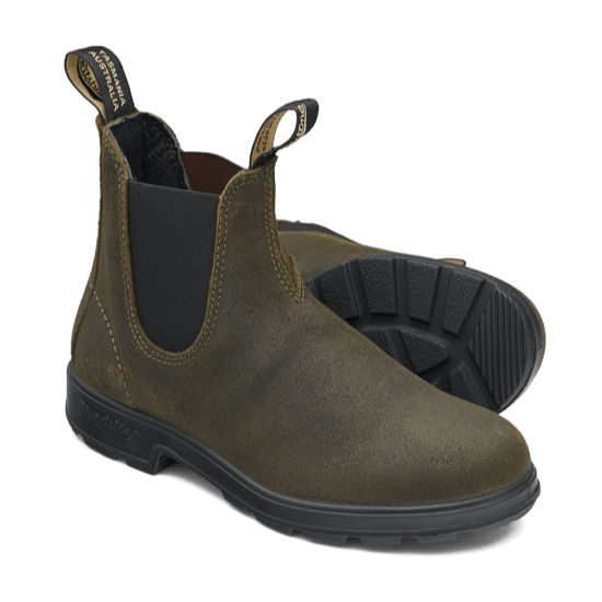 Boots Chelsea suede original dark olive