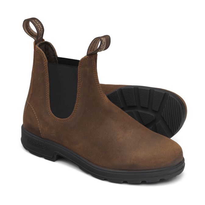 Boots Chelsea suede original tobacco wax