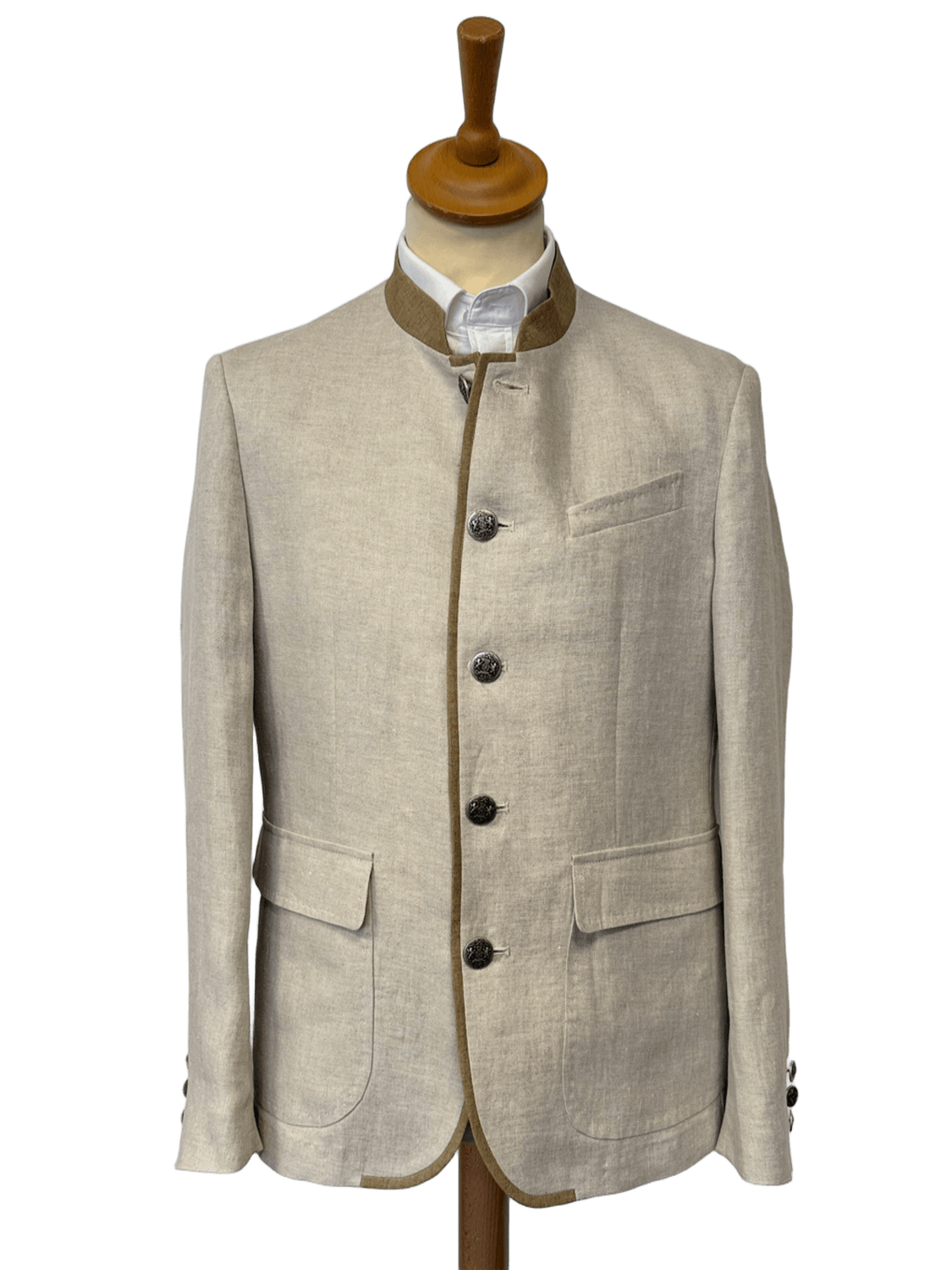 Veste autrichienne Brest lin nature