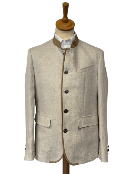 Veste autrichienne Brest lin nature