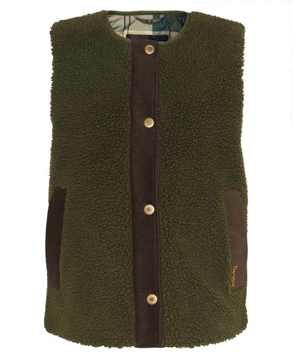 Gilet sherpa Dulsie olive