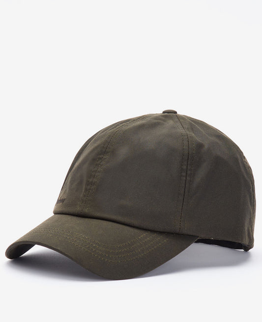 Casquette baseball wax olive