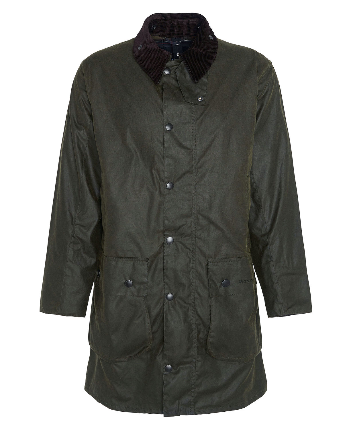 Veste huilée Borders archive olive