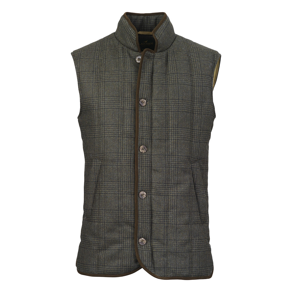 Gilet tweed matelassé willow