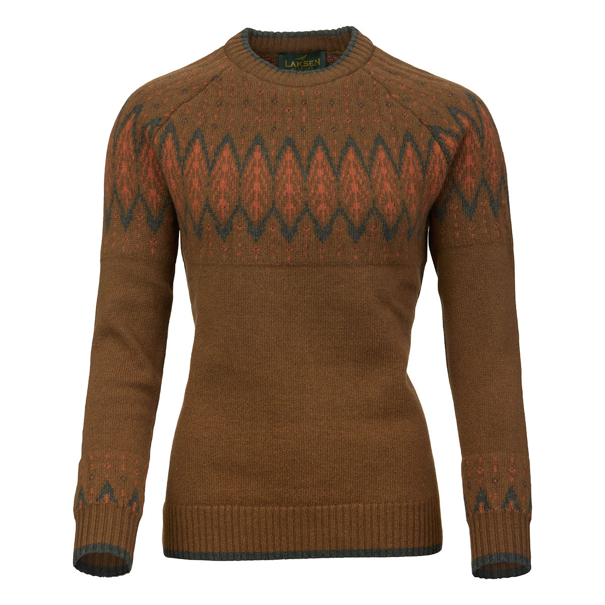 Pull jacquard trondheim femme