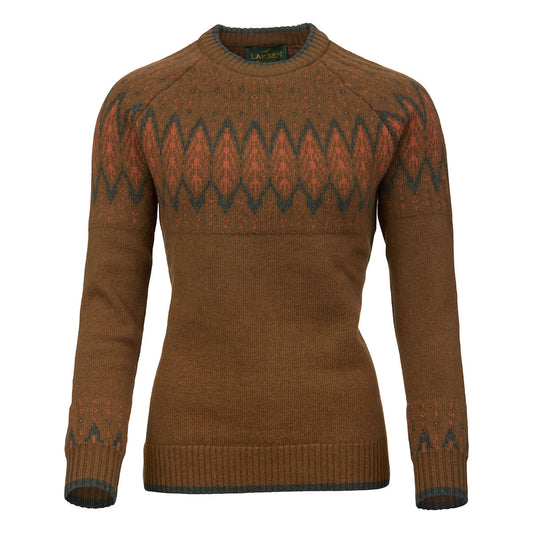 Pull jacquard trondheim femme