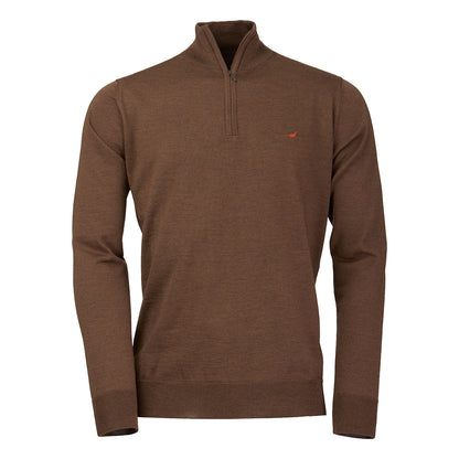 Pull mérino norfolk 1/4 ZIP 5 coloris 2025