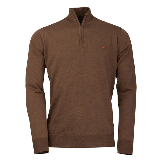 Pull mérino norfolk 1/4 ZIP 5 coloris 2025