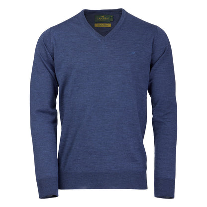 Pull mérino sussex col V 5 coloris 2025
