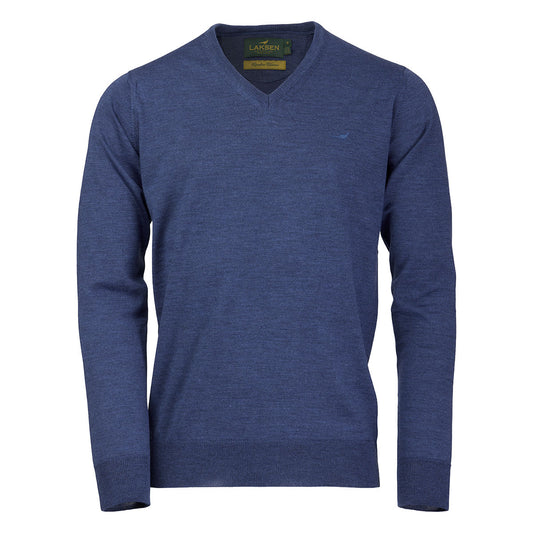 Pull mérino sussex col V 5 coloris 2025