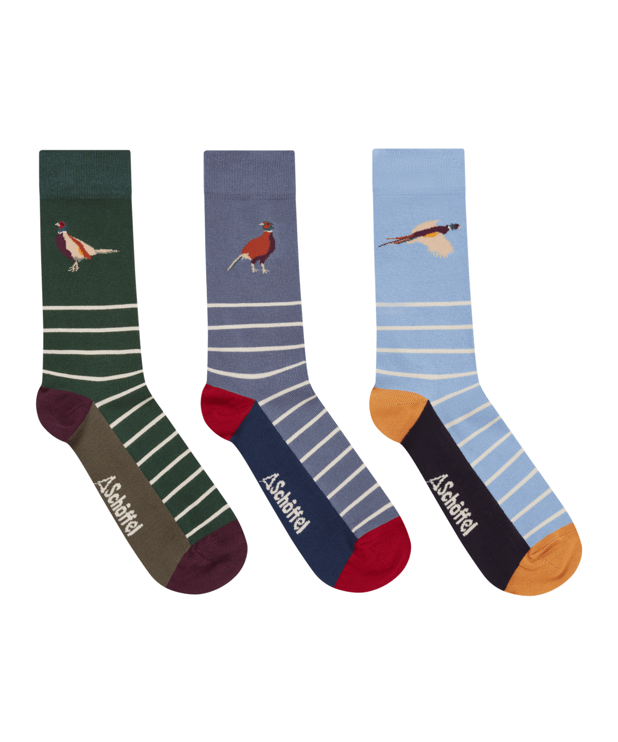 Pack chaussettes Bamboo pheasant mix