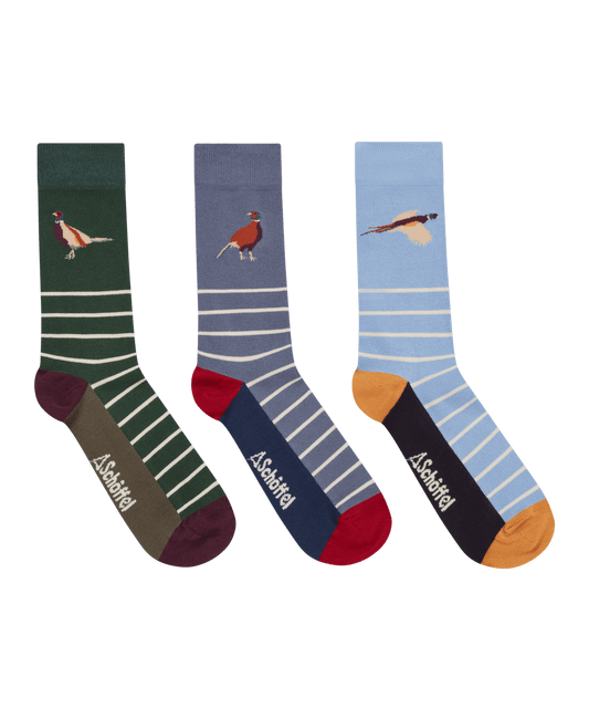 Pack chaussettes Bamboo pheasant mix