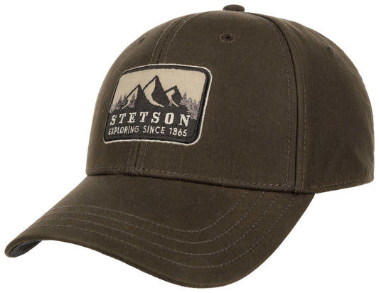 Casquette baseball waxed cotton