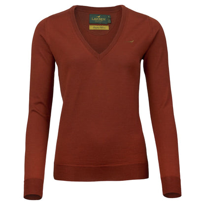 Pull mérino femme col v Camilla 5 coloris 2025