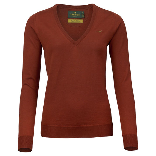 Pull mérino femme col v Camilla 5 coloris 2025