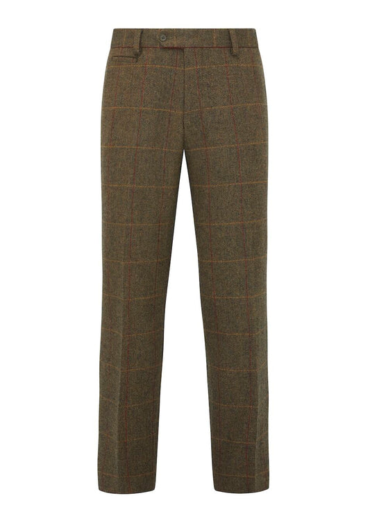Pantalon tweed Compton teak