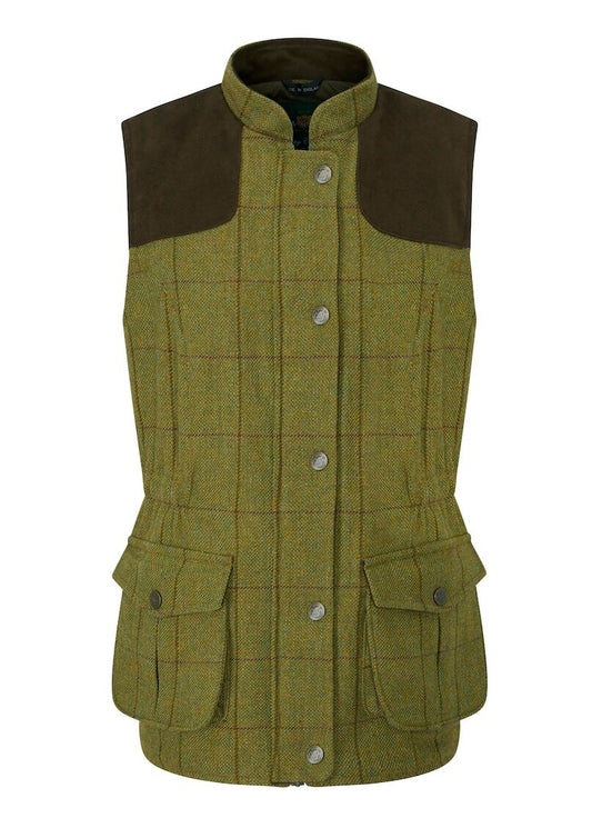 Gilet Rutland zip Lichen Femme