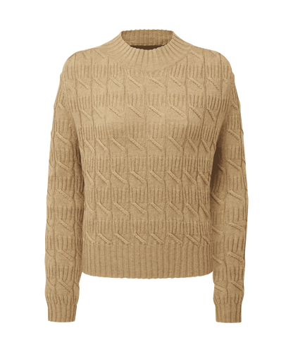 Pull tricot torsadé Sandsend