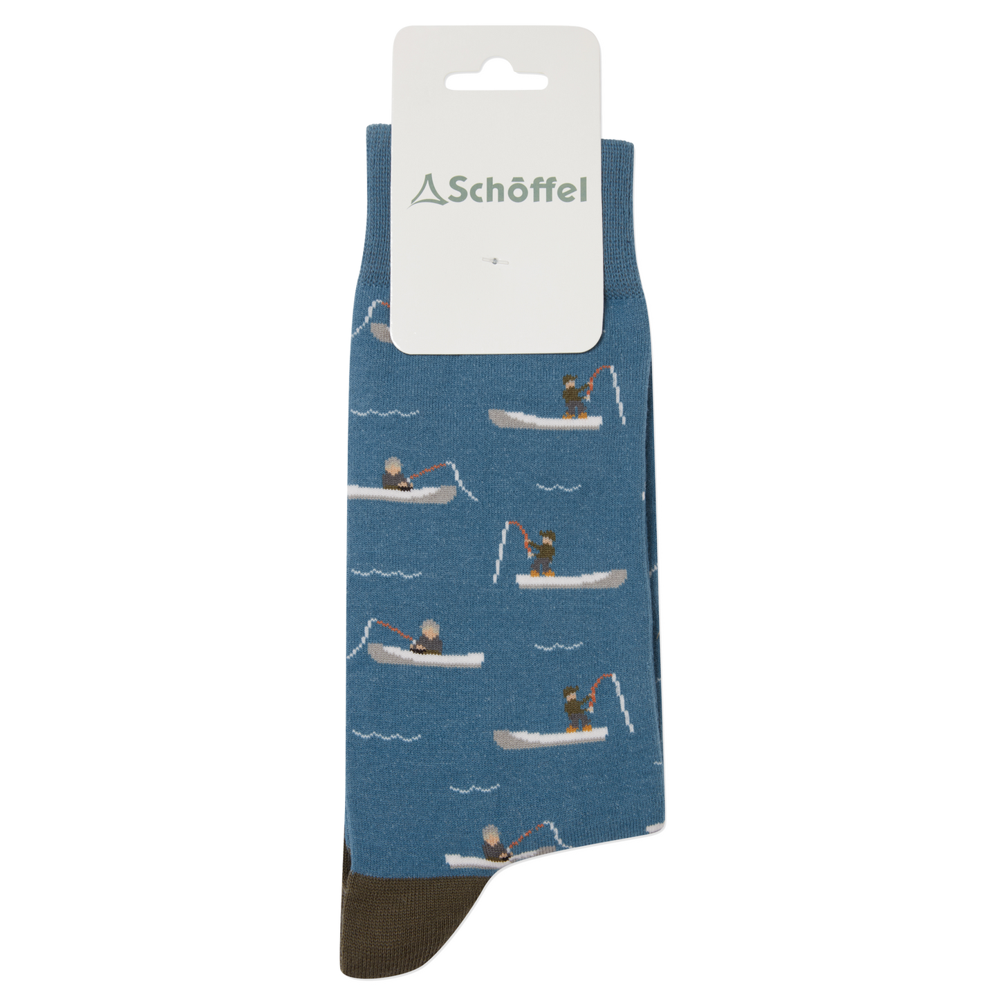 Chaussettes blue fishing Boat