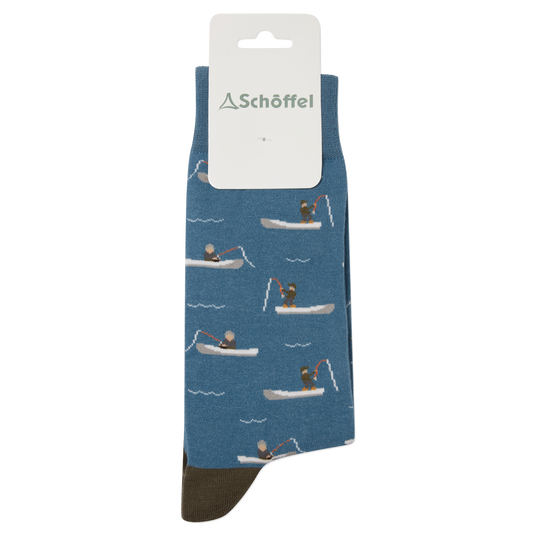 Chaussettes blue fishing Boat