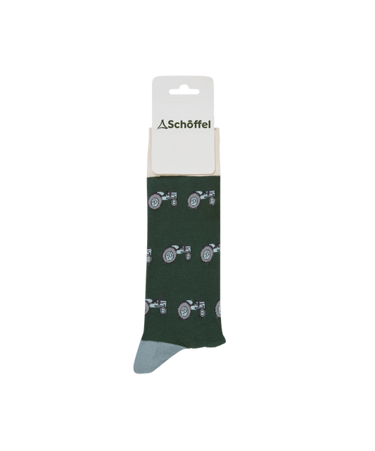 Chaussettes grey Tractor