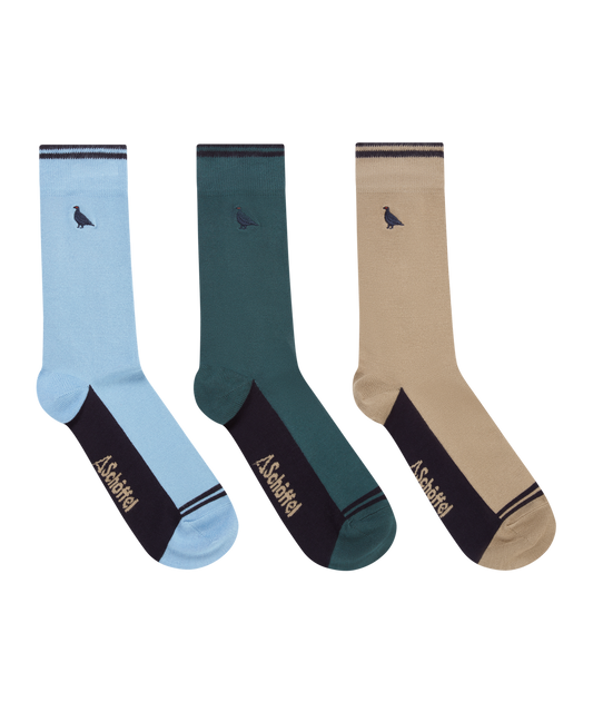 Pack chaussettes Bamboo ptarmigan mix