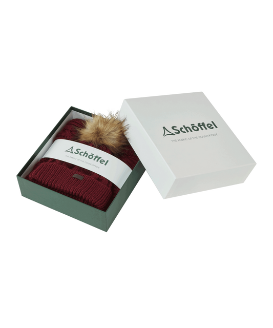 Coffret bonnet et écharpe Bakewell Damson