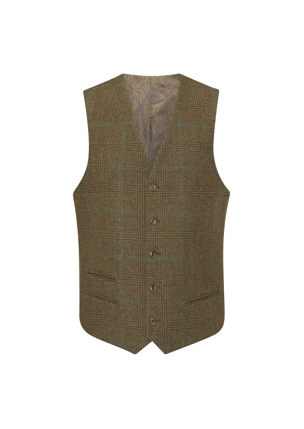 Gilet Surrey dos satin marsh