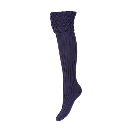 Chaussettes Lady RANNOCH navy