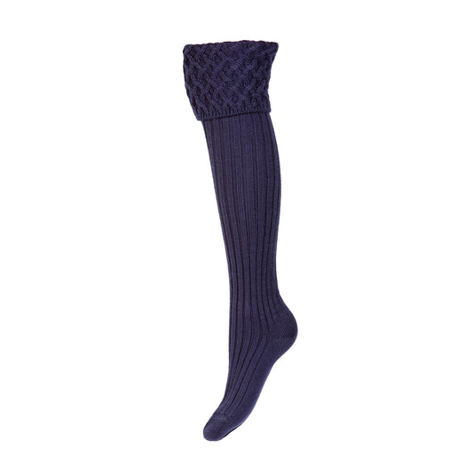 Chaussettes Lady RANNOCH navy