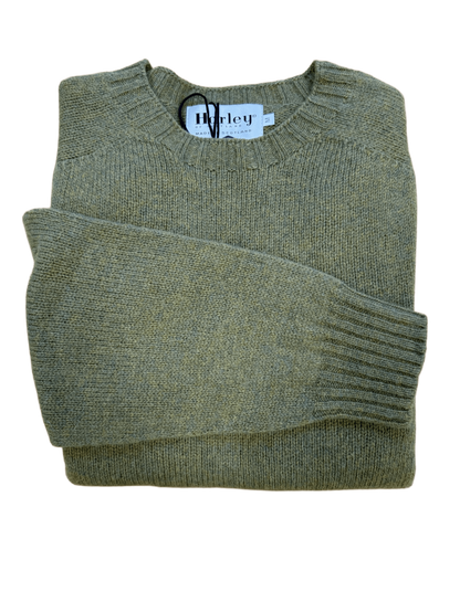 Pull col rond lichen