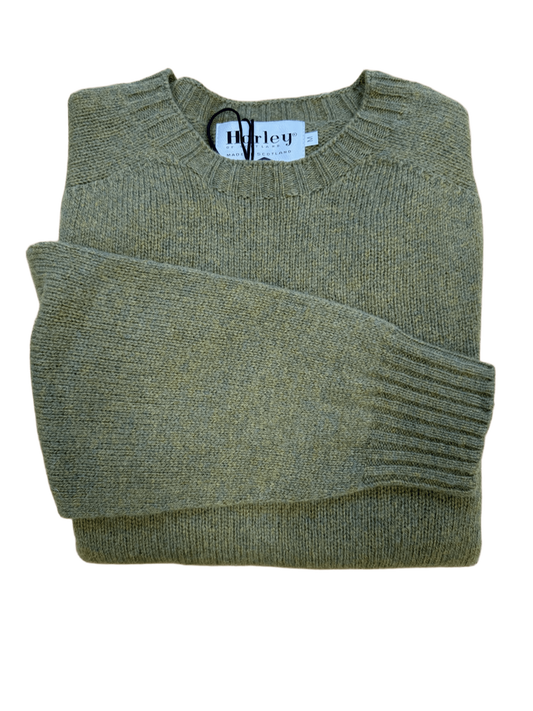 Pull col rond lichen