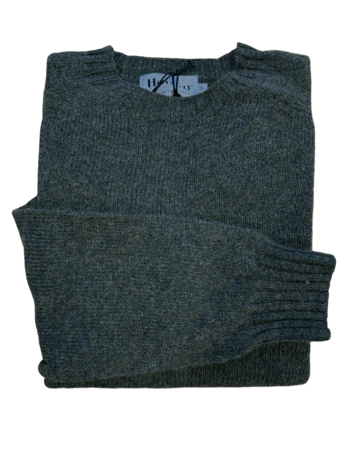 Pull col rond scotspine