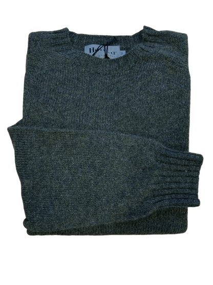 Pull col rond scotspine
