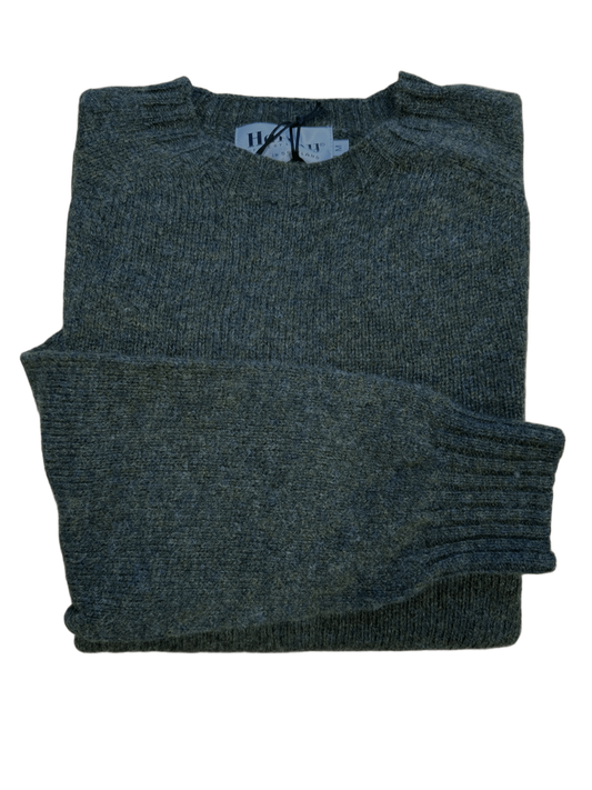 Pull col rond scotspine