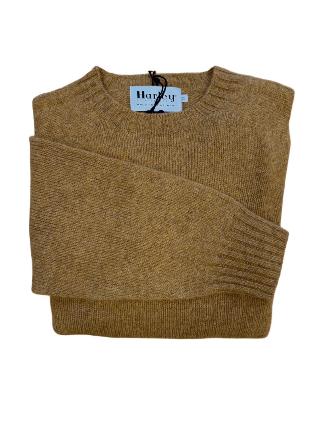 Pull col rond gold rust