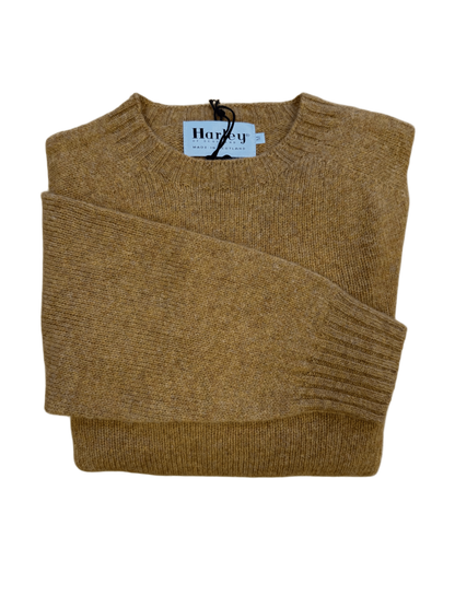Pull col rond gold rust