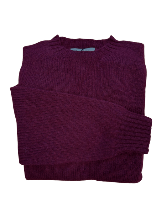 Pull col rond claret