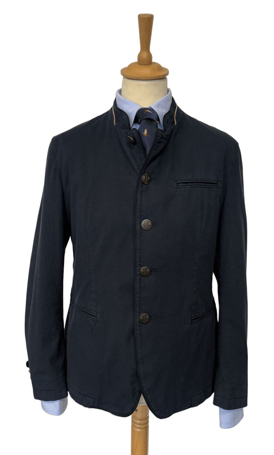 Veste autrichienne Belford coton navy