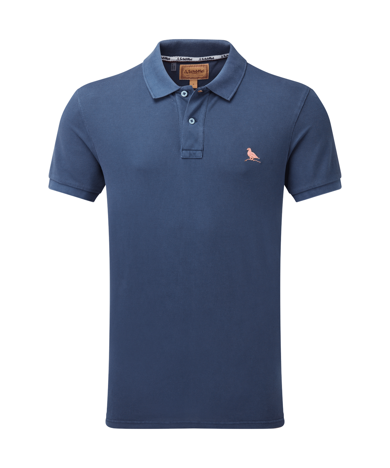Polo délavé St Ives french navy
