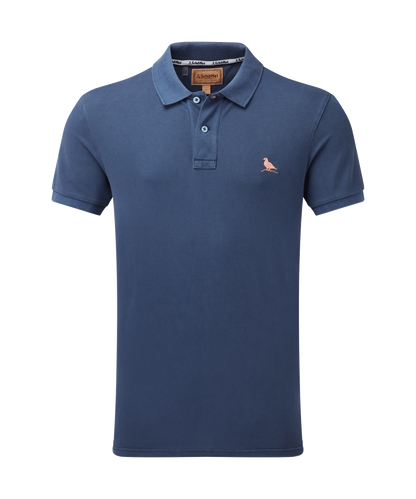 Polo délavé St Ives french navy
