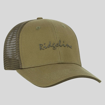 Casquette signature trucker teak