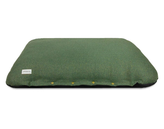 Coussins tweed pine green pour chien 2 tailles